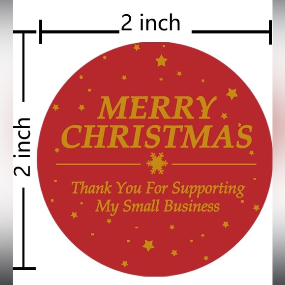 LAST SET! 🌲 50 Holiday Small Business 2 inch - multi color - Picture 4 of 5